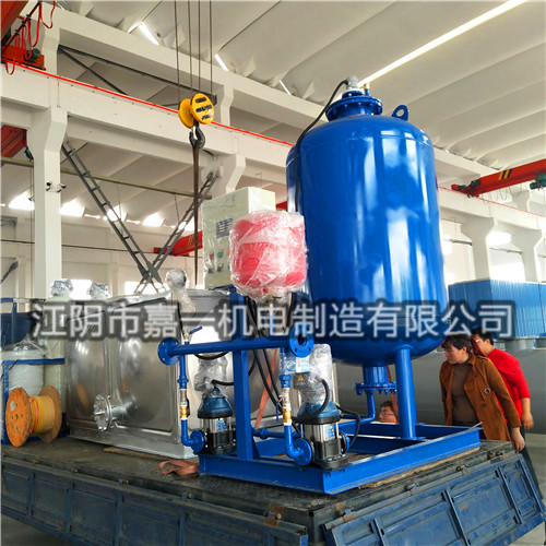 廣州客戶預定的定壓補水裝置，全自動軟水器，不銹鋼水箱已發貨！
