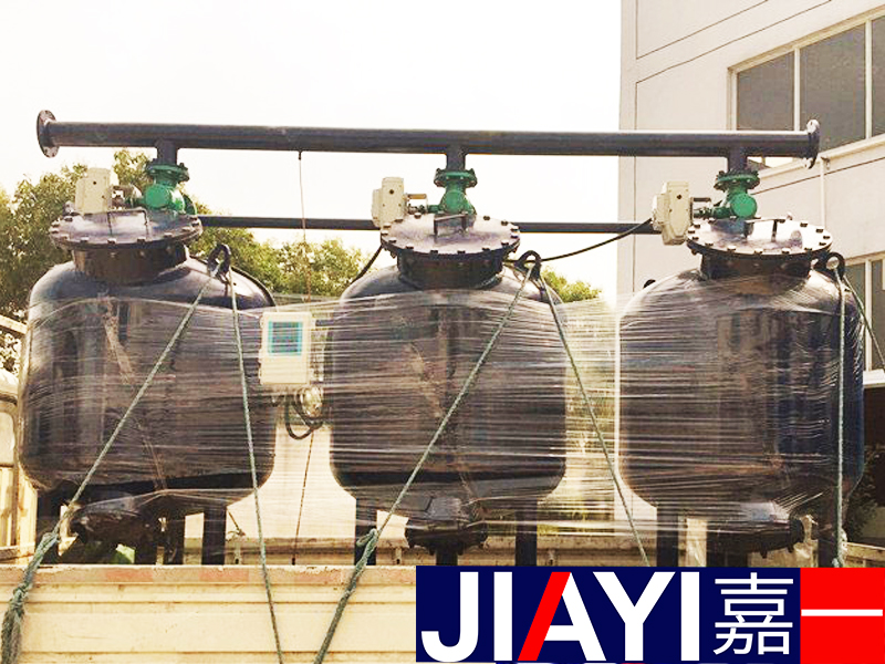 石英砂過濾器裝車發貨